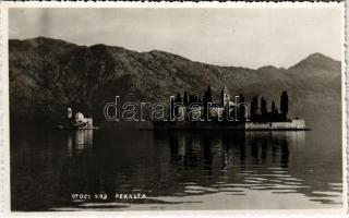 Perast, Perasto; Otoci kod Perasta / islands. L. Cirigovic (Kotor) photo