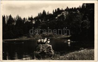 Tusnádfürdő, Baile Tusnad; Csukás tó / Lacul Ciucas / lake