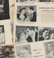 cca 1940 7 db UFA filmismertető (A ledőlt titán, A halál jegyese, stb.)