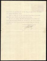 1928 Abbázia, "Casa di Cura Dott. Szegő" fejléces levélpapírjára írt levél