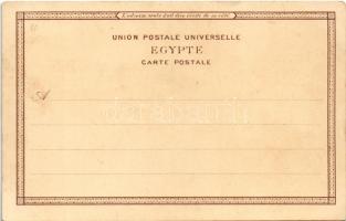 Roda Island, Ile de Rodah; Egyptian folklore, camel. Art Nouveau, litho (fl)