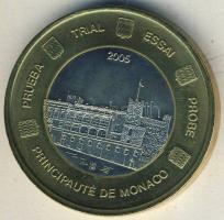 Monaco 2005. 1€ próbaveret! T:1