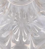 Antik likőrös üveg, hibátlan, m: 27,5 cm