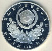 Dél-Korea 1987. 10.000W Ag "Olimpia-Röplabda" T:PP