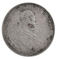 1896KB 1K Ag "Millenium" T:1-,2 patina Adamo K5.2