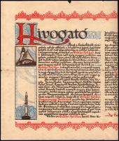 cca 1930-1940 Erdélyi Helikon - Hívogató, szakadásokkal