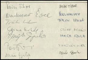 Törőcsík Mari (1935-2021), Faludy György (1910-2010), Pozsgay Imre (1933-2016), Kopácsi Sándor (1922...