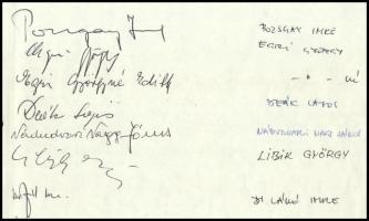 Törőcsík Mari (1935-2021), Faludy György (1910-2010), Pozsgay Imre (1933-2016), Kopácsi Sándor (1922...