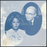 Habsburg Ottót ábrázoló étlap, foltos