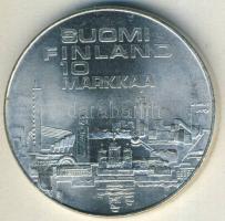 Finnország 1971. 10M Ag "Atlétikai EB" T:BU Eredeti tokban, tanúsítvánnyal!