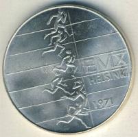 Finnország 1971. 10M Ag "Atlétikai EB" T:BU Eredeti tokban, tanúsítvánnyal!