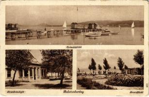Balatonberény, Csónakkikötő, strand vendéglő és fürdő (EB)