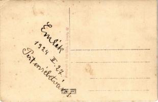 1924 MFTR (Magyar Királyi Folyam- és Tengerhajózási R.T.) "TÁTRA" oldalkerekes vontató gőz...