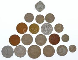 Vegyes: India 1971-1975. 5p-50p (6xklf) + Indonézia 1965. 10-100f (6x) + Indonézia 1971-1992. 5-100R (7xklf) T:vegyes Mixed: India 1971-1975. 5 - 50 Paise (6xdiff) + Indonesia 1965. 10-100 Fils (6x) + Indonesia 1971-1992. 5-100 Rupiah (7xdiff) C:mixed