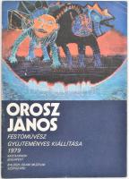 1979 Orosz János festőművész kiállítása. Bp., 1979, Műcsarnok. Kiállítási katalógus. Kiadói papírkötés.