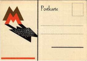 1930 Leipziger Frühjahrs Messe. Beginn: 2. März / Leipzig Trade Fair advertisement card s: Baus (EK)