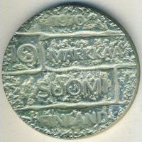 Finnország 1970. 10M Ag "Paasikivi elnök" T:BU Eredeti tokban, tanúsítvánnyal!