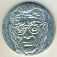 Finnország 1970. 10M Ag "Paasikivi elnök" T:BU Eredeti tokban, tanúsítvánnyal!