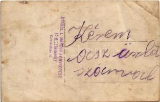 Budapest XVI. Rákosszentmihály, harangszentelés (?) Stróbl J. Nándor photo (EB)