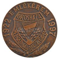 Rajki László (1939- ) 1997. "Kossuth Lajos 1802-1894 / Emlékérem - Orosháza Mezőgazdasági Szakk...