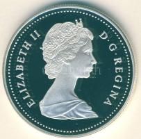 Kanada 1988. 1$ Ag "St. Maurice Vasművek" T:PP Eredeti díszdobozban, tanúsítvánnyal!