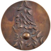 Nagy Lajos (1949-) DN "Nógrád megye Szondi György díja" kétoldalas bronz emlékplakett (98m...