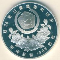 Dél-Korea 1986. 10.000W Ag "Szöuli olimpia-maraton" T:PP