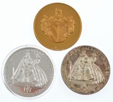 2000. "A Millennium Emlékére / Szent István és Boldog Gizella szobra - Szeged 1996" pereme...