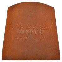 Körmendi Frimm Jenő (1886-1959) 1918. "MTK (Magyar Testgyakorlók Köre)" bronz emlékplakett...