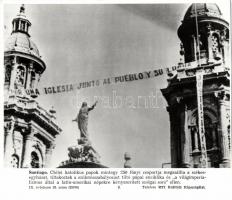 15db eredeti nagyméretű fekete-fehér fotó az MTI külföldi képszolgálatától (Kulcsár Győző, Jimmy Hin...