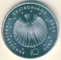 Németország 2003. 10€ Ag "Labdarúgó VB" T:BU