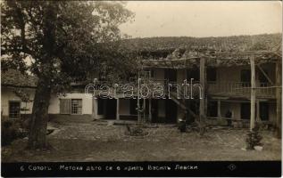 1933 Sopot, metochion (monastery) where the Bulgarian revolutionary Vasil Levski was hiding. Gr. Paskoff, photo