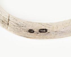 Ezüst (Ag) gyűrű tanzanittal 5,85ct, m: 60