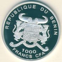 Benin 2005. 1000Fr Ag "Amerigo Vespucci, hajó" T:PP