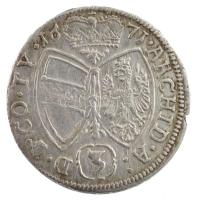 Ausztria 1671. 3kr Ag "I. Lipót" Hall (1,66g) T:2,2- patina, kis kitörés
Austria 1671. 3 ...