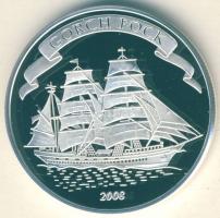 Palau 2008. 2$ Ag "Gorch Fock, hajó" T:PP