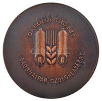 DN "Pekár Imre 1838-1923 / Gabona Tröszt a gabonaipar szolgálatáért" bronz emlékérem (70mm...