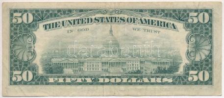Amerikai Egyesült Államok 1974-1977. 50$ "J06946697A" "Francine Irving Neff - William...