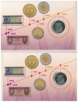 2022. 100Ft "Magyar Pénzmúzeum és Látogatóközpont" (2x) elsőnapi veret sorszámozott, sorsz...