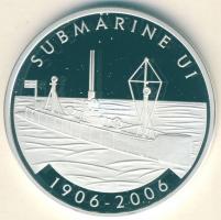 Libéria 2006. 10$ Ag "U1 tengeralattjáró" T:PP