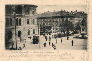 Sopron mit Straßenbahn