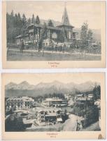 Tátra, Vysoké Tatry; Alsótátrafüred, Matlárháza, Tátrafüred, Felsőhági / Dolny Smokovec, Tatranské M...