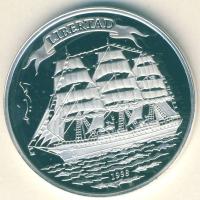 Szomália 1998. 5000Sh Ag "Hajók-Libertad" T:PP