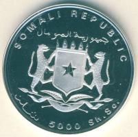 Szomália 1998. 5000Sh Ag "Hajók-Alexander von Humboldt" T:PP