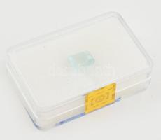 Akvamarin 4,92 ct smaragd csiszolással