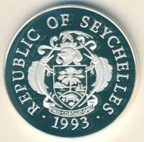 Seychelles 1993. 25R Ag "Labdarúgó VB" T:PP