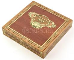 10db Penamil Oro szivar, dobozban. 19,5x19,5cm