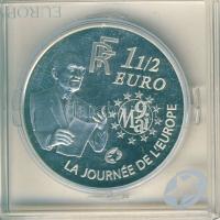 Franciaország 2006. 1 1/2€ Ag "Európa" T:PP