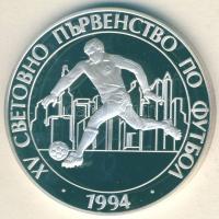 Bulgária 1993. 100L Ag "Labdarúgó VB" T:PP