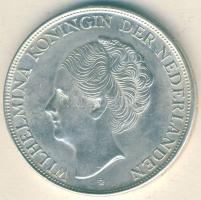 Curacao 1944. 2 1/2G Ag "Wilhelmina" T:1/2